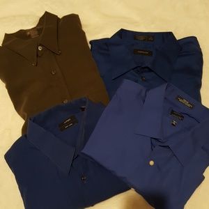 Bundle of 4 Men's Dress Shirts